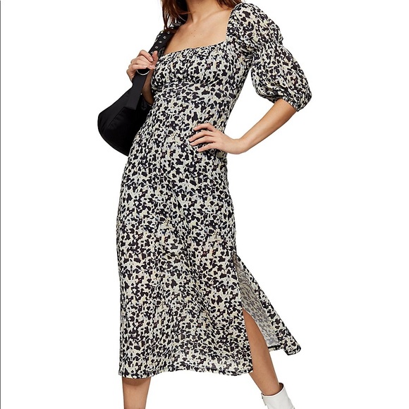 Topshop Dresses & Skirts - Topshop Mesh Midi Dress